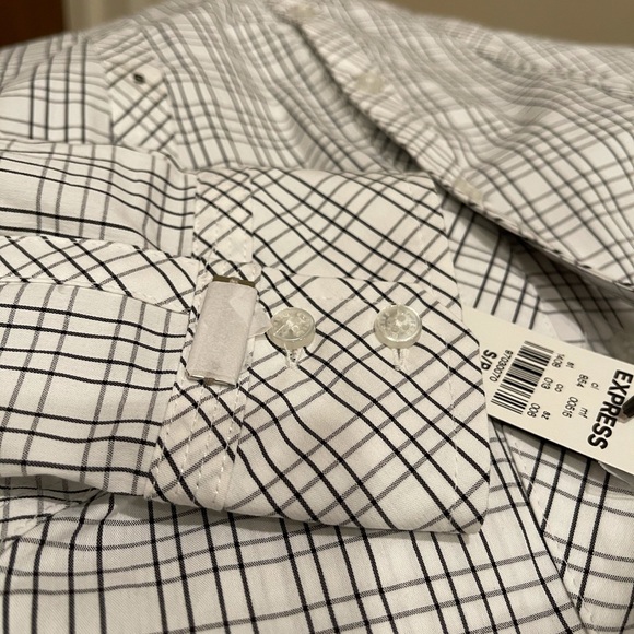 Express women’s Small Striped tailored essential shirt - Picture 5 of 8